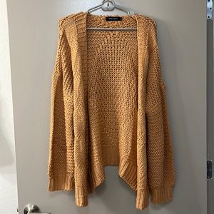 Merokeety - orange fall sweater